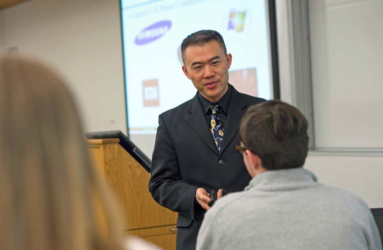 Faculty and students at RIT